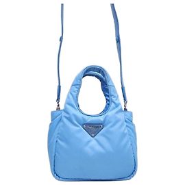 Prada Mini borsa in nylon imbottito morbido