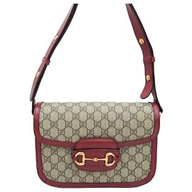 Gucci Borsa a tracolla GG Supreme Horsebit