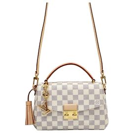 Louis Vuitton Borsa a tracolla Croisée Damier Azur
