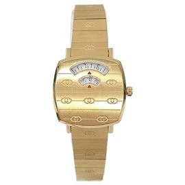 Gucci Goldfarbene Metalluhr