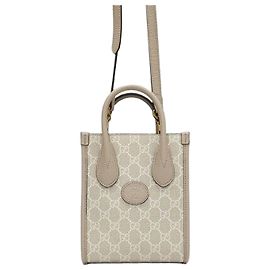Gucci Interlocking Mini Tote Crossbody Bag