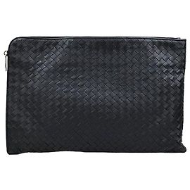 Bottega Veneta Clutch Large in Pelle Intrecciato