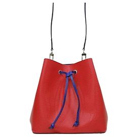 Louis Vuitton Neo Noe MM Pelle Épi Rosso Coquelicot