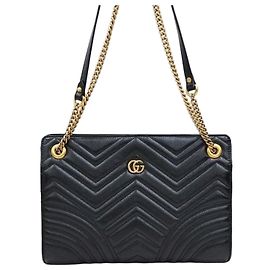 Gucci Borsa a spalla con catena GG Marmont Matelassé