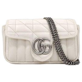 Gucci Sac Super Mini à chaîne GG Marmont Matelassé