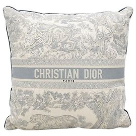Dior Cojín cuadrado Tuileries gris