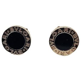 Bulgari Orecchini BB Onyx Rose Gold