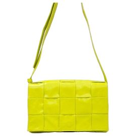 Bottega Veneta Borsa a tracolla Cassette in pelle Intrecciato Kiwi
