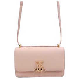 Burberry Borsa a tracolla Mini TB in pelle Rosa