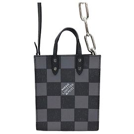 Louis Vuitton Sac Plat Crossbody XS Damier Checkerboard