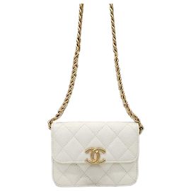 Chanel Borsa a tracolla mini Caviar Melody Chain