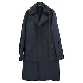 Dior Cappotto lungo tecnico con collo rimovibile in jacquard Oblique