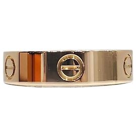 Cartier Anel Classic Love Band Pink Gold Tamanho