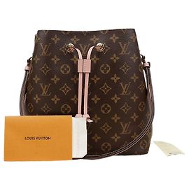 Louis Vuitton Borsa Secchiello Monogram Canvas Rose Powder