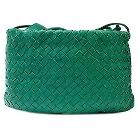 Borsa Bottega Veneta Mesh Bulb Small Verde