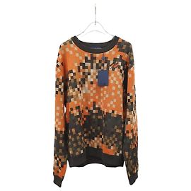 Louis Vuitton Strickpullover Rundhals Orange
