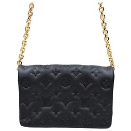 Louis Vuitton Bolso de hombro con cadena Monogram Pochette Coussin