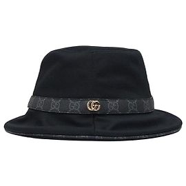Gucci Cappello Bucket Fedora in Cotone