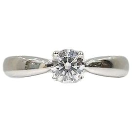 Tiffany & Co Platin-Ehering mit Diamanten