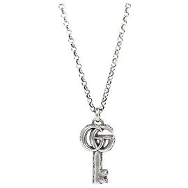 Gucci Colar com Pendente Marmont Key Silver