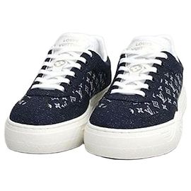 Louis Vuitton Sapatilhas Denim Monogram