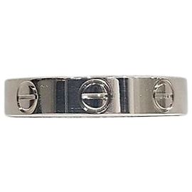 Cartier Anillo Love Band Oro Blanco Small