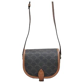 Céline Canvas Polko Bag Medium