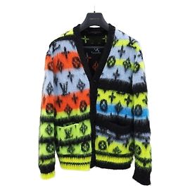 Louis Vuitton Cárdigan de mohair monograma