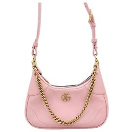 Gucci Borsa a tracolla piccola in pelle Aphrodite Rosa