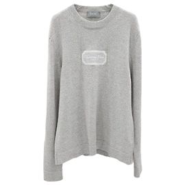 Dior Malha de cashmere com logótipo bordado