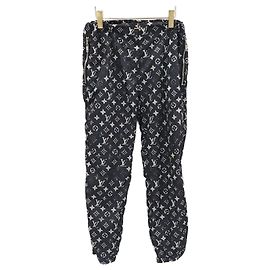 Pantaloni in nylon Louis Vuitton Monogram