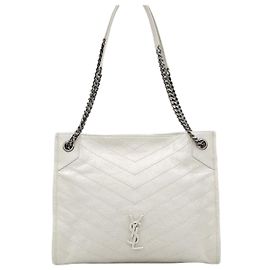 Autre Marque Borsa Shopping Niki Vintage in Pelle Borsa a Spalla