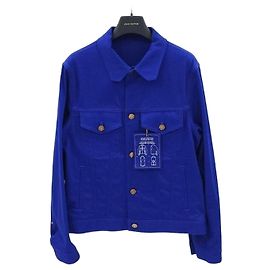 Louis Vuitton Giacca in denim Blue DNA