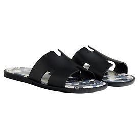 Sandali Hermès Izmir in pelle nera