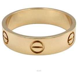 Anello Love Cartier in oro giallo