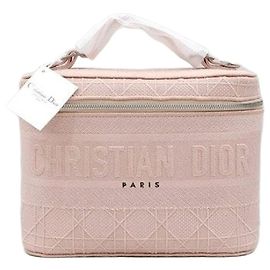 Dior Necessaire da Viaggio Cannage Rosa XKDOVREY