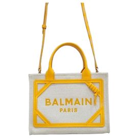 Balmain Borsa a spalla tote in tela