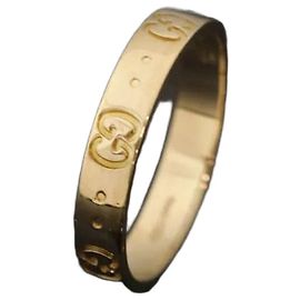Gucci Anillo Icon Oro Amarillo Talla