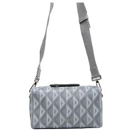 Dior Borsa a Tracolla Diamond Ring Grigia
