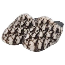 Dior Mules in visone Oblique Edizione Limitata