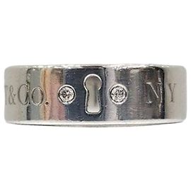Tiffany & Co Portachiavi in argento e diamanti Misura