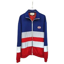 Gucci Anniversary Music Color Block Jersey Zip Jacke