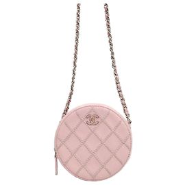 Chanel Borsa Crossbody Ultra Stitch Round Chain Serie Lambskin