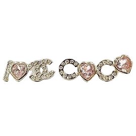 Chanel Orecchini Love Coco Heart Crystal