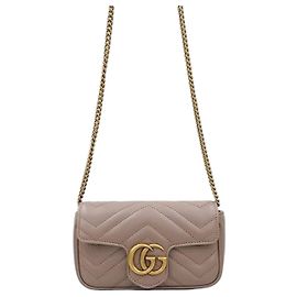 Gucci Borsa a catena GG Marmont Super Mini