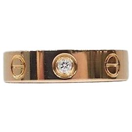 Cartier Diamond Love Band Ring Small