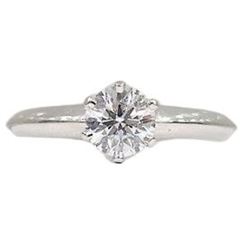 Tiffany & Co Ehering aus Platin und Diamanten