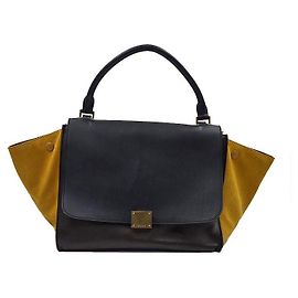 Bolso de mano Céline Trapeze de piel multicolor