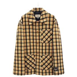 Gucci Giacca a quadri in lana multicolore