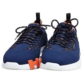 Sneakers Hermès Flex Marine Noir in Pelle